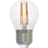 LM LED E27 krone klar 4.5W dimbar