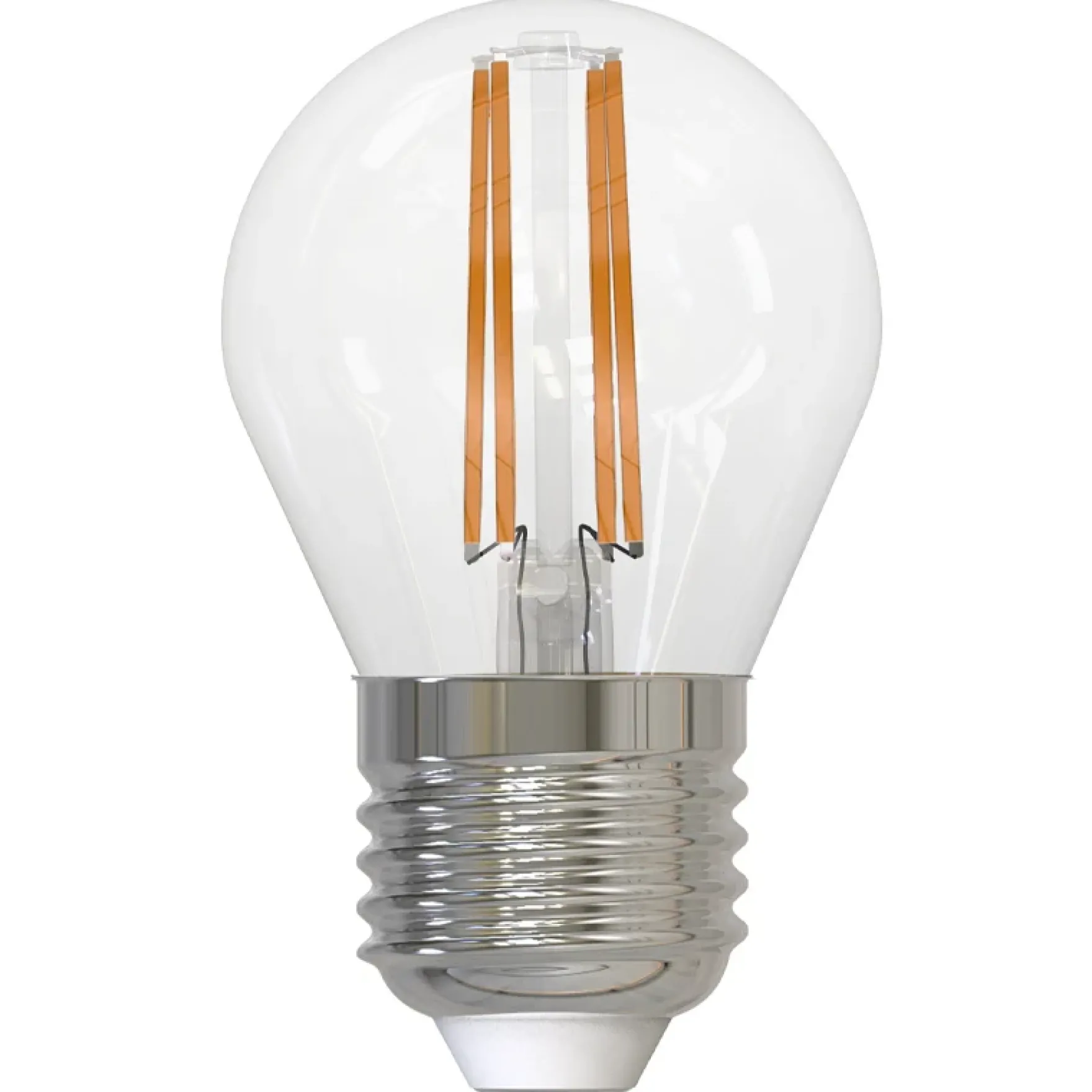 LM LED E27 krone klar 2.5W 2700K dimbar