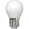 LM LED E27 krone opal 4.5W dimbar