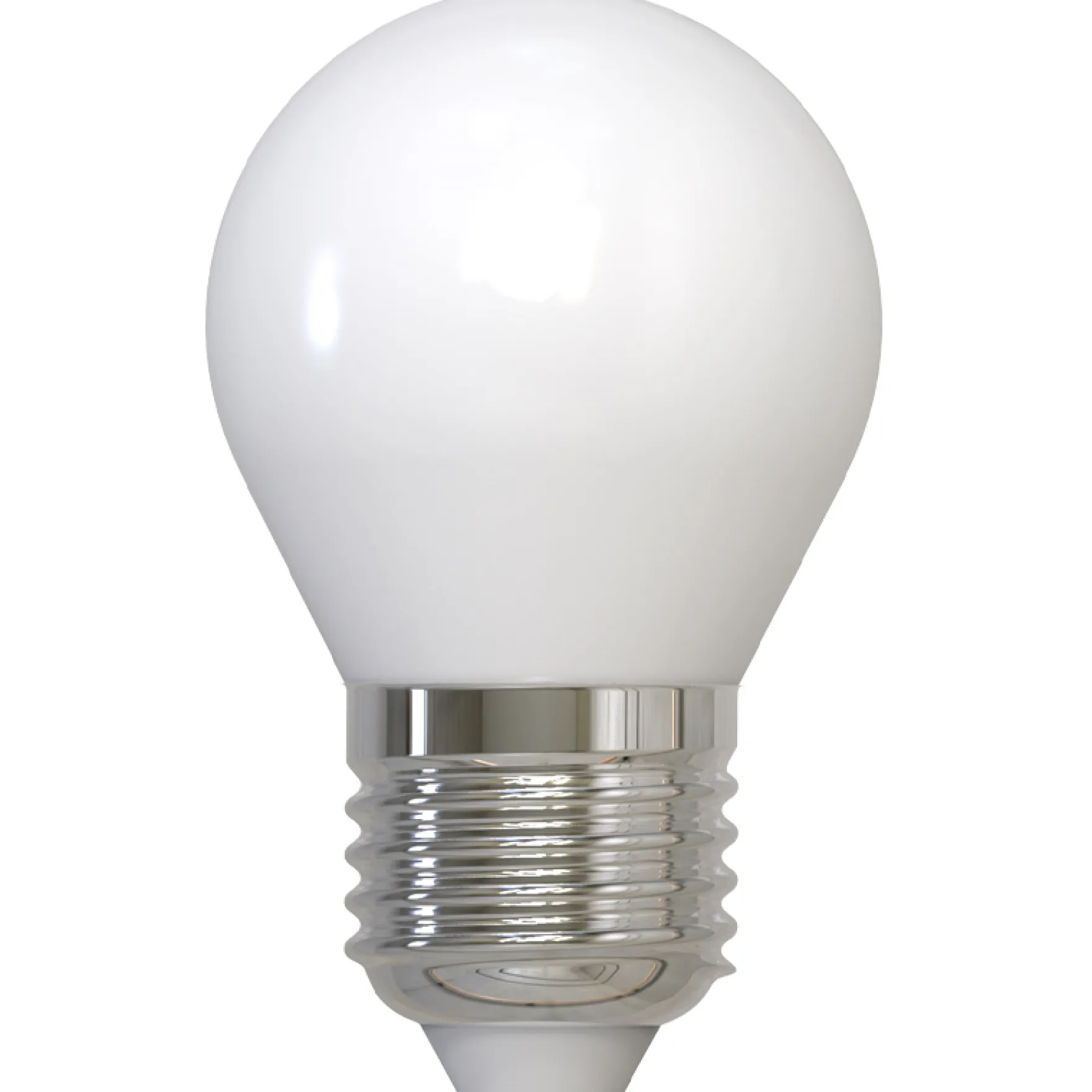 LM LED E27 krone opal 4.5W dimbar