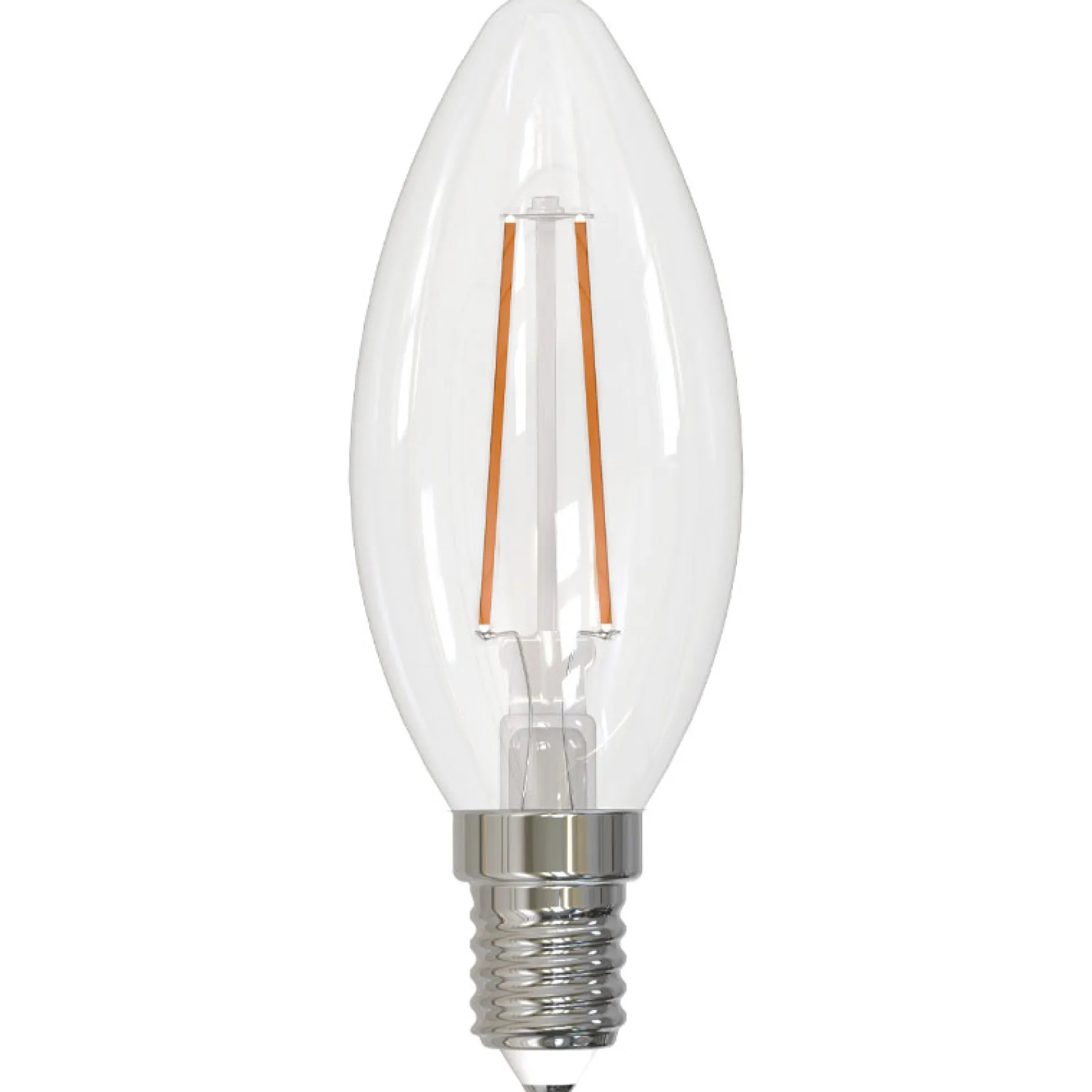 LM LED E14 mignon klar 2.5W dimbar