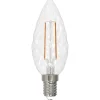 LM LED E14 mignon krystall klar 2W dimbar