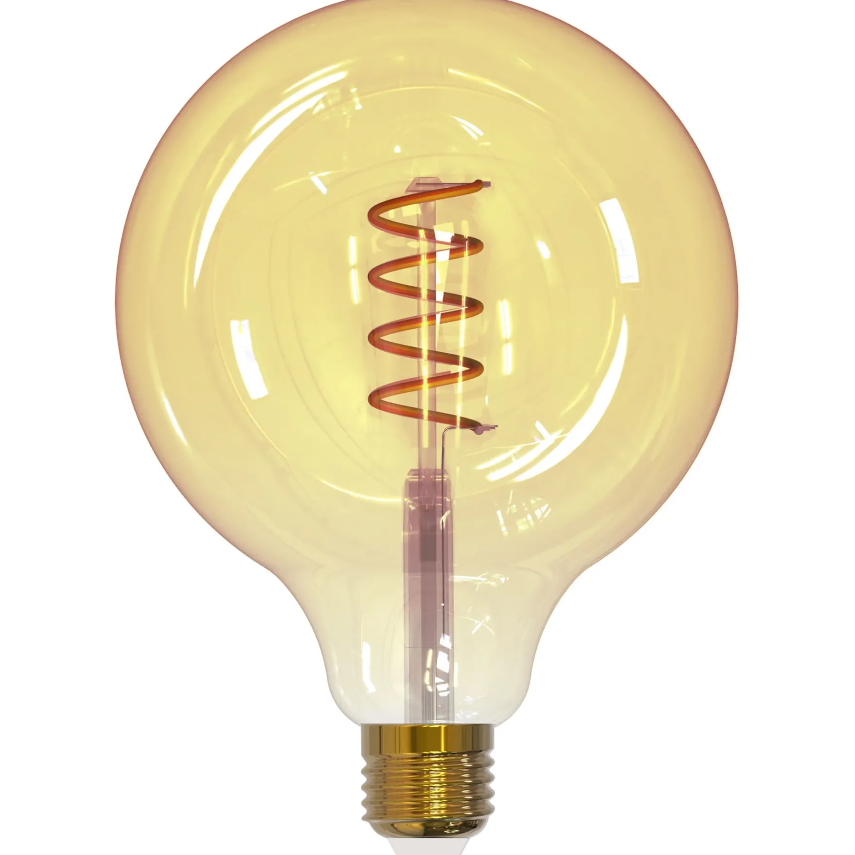 LM LED globe amber Ø125mm 4W dimbar