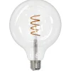 LM LED globe klar Ø125mm 7.5W dimbar