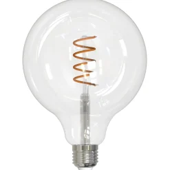 LM LED globe klar Ø125mm 7.5W dimbar