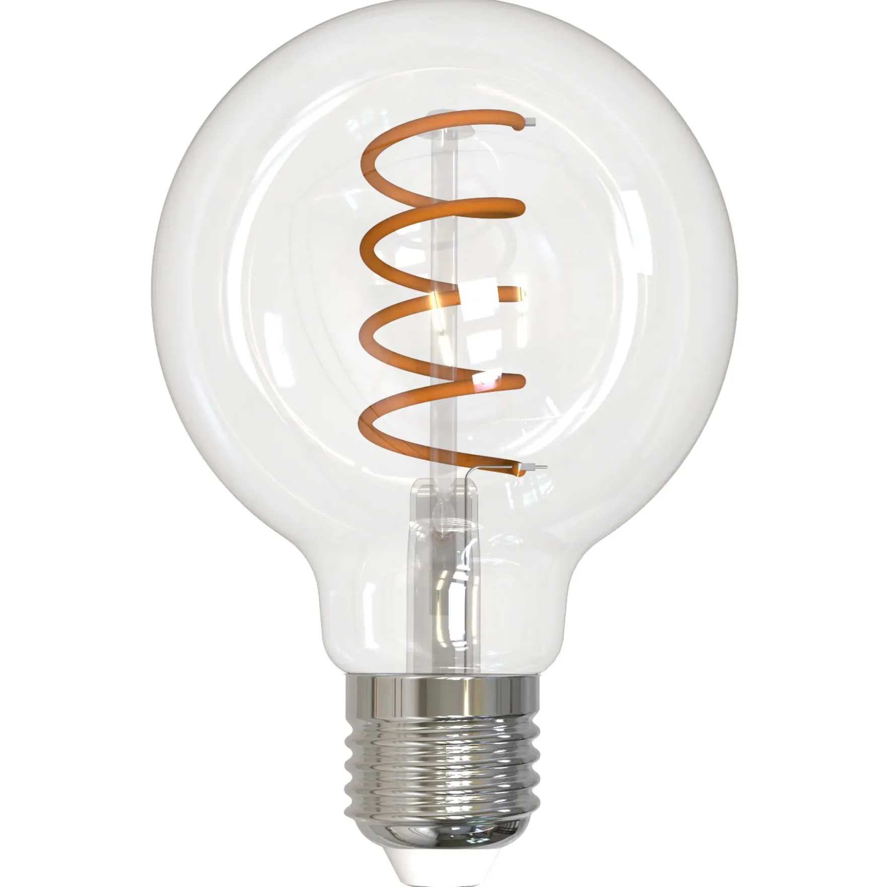 LM LED globe klar Ø80mm 7W dimbar