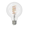 LM LED globe klar spiral Ø95 7W dimbar