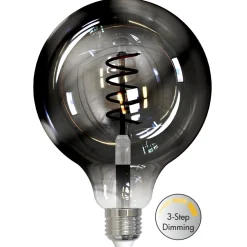 LM LED globe sotet Ø125mm 5.5W 3-step dim