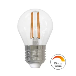 LM LED krone E27 4.5W 470lm dim to warm 2700-1800K