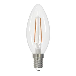 LM LED mignon E14 klar 2.5W 250lm 2200K dimbar