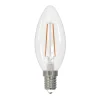 LM LED mignon E14 klar 6W 806lm 2200K dimbar