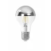 LM LED normal E27 toppspeil sølv 7.5W dimbar