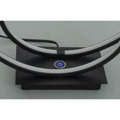 Loop LED bordlampe sort 3-step dim