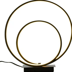 Loop LED bordlampe sort 3-step dim