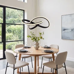 Lysdrøm taklampe 40W sort