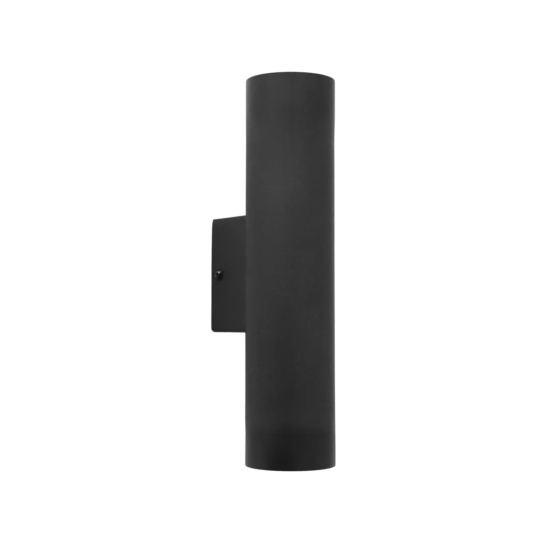 Lysgløtt vegglampe 2-lys GU10 sort