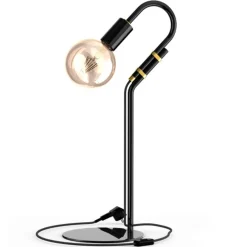 Madagaskar bordlampe sort