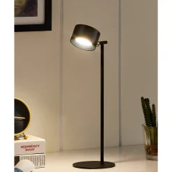 Magneto LED bord-/vegglampe ladbar sort 3-step dim