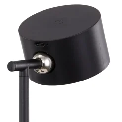 Magneto LED bord-/vegglampe ladbar sort 3-step dim