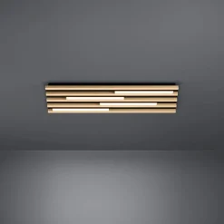 Marreira LED takplafond sort/natur