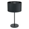 Maserlo bordlampe sort