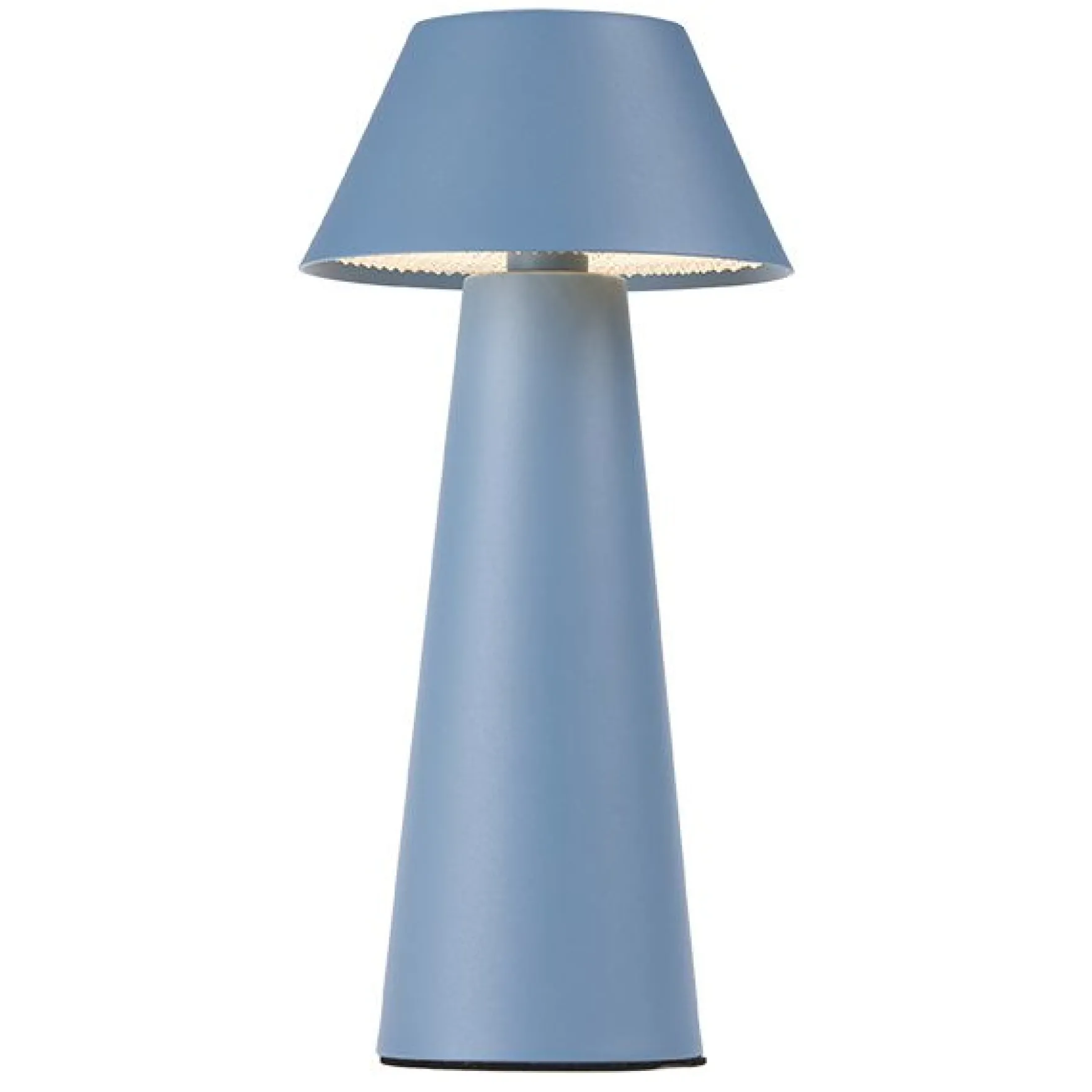 Max bordlampe blå oppladbar