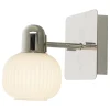 Messina vegglampe IP44 krom