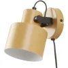 Miami vegglampe oker