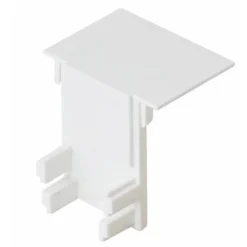 MicroLine innfelt endelokk hvit