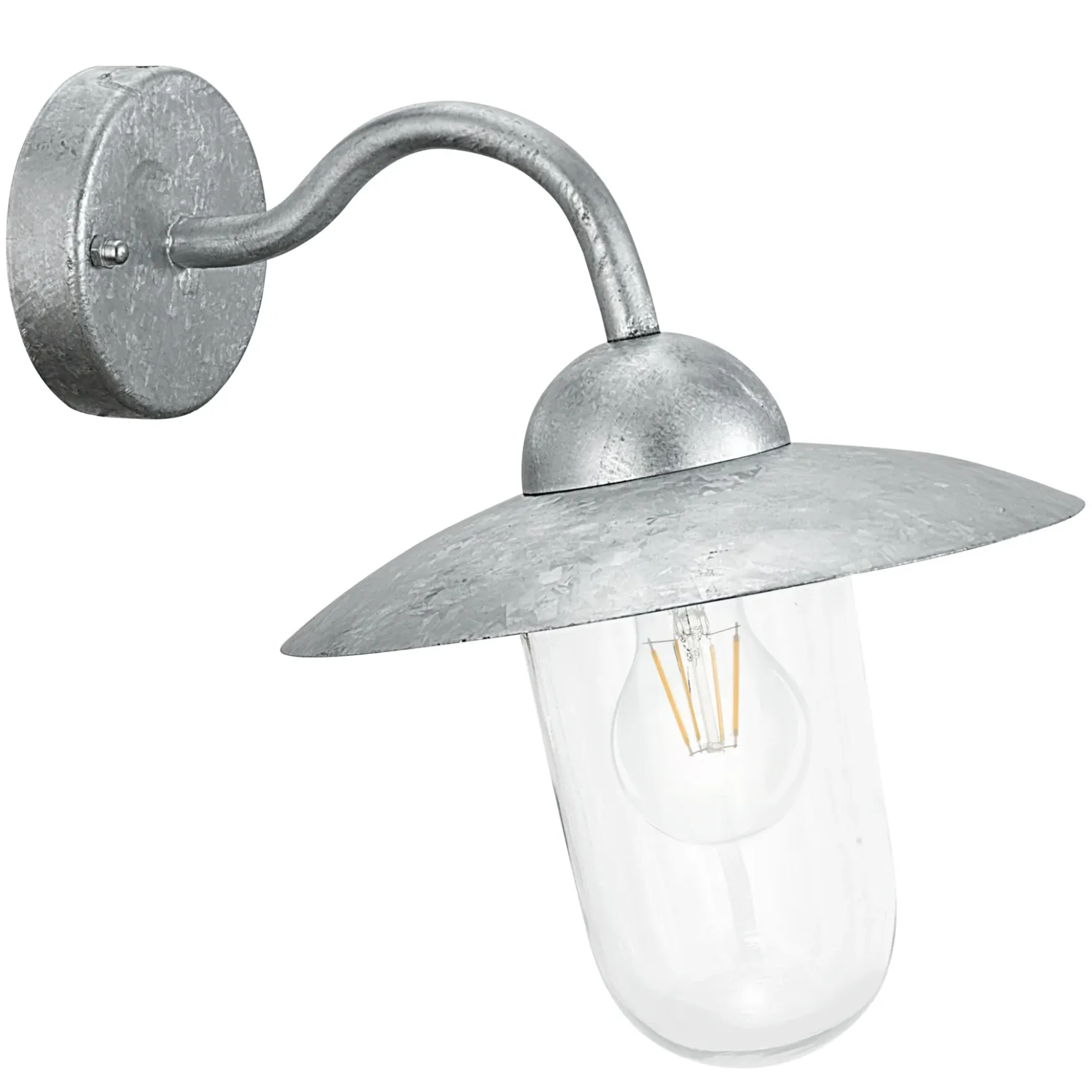 Milton utelampe vegg sink