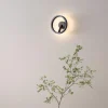 Mind LED vegglampe Ø22cm sort