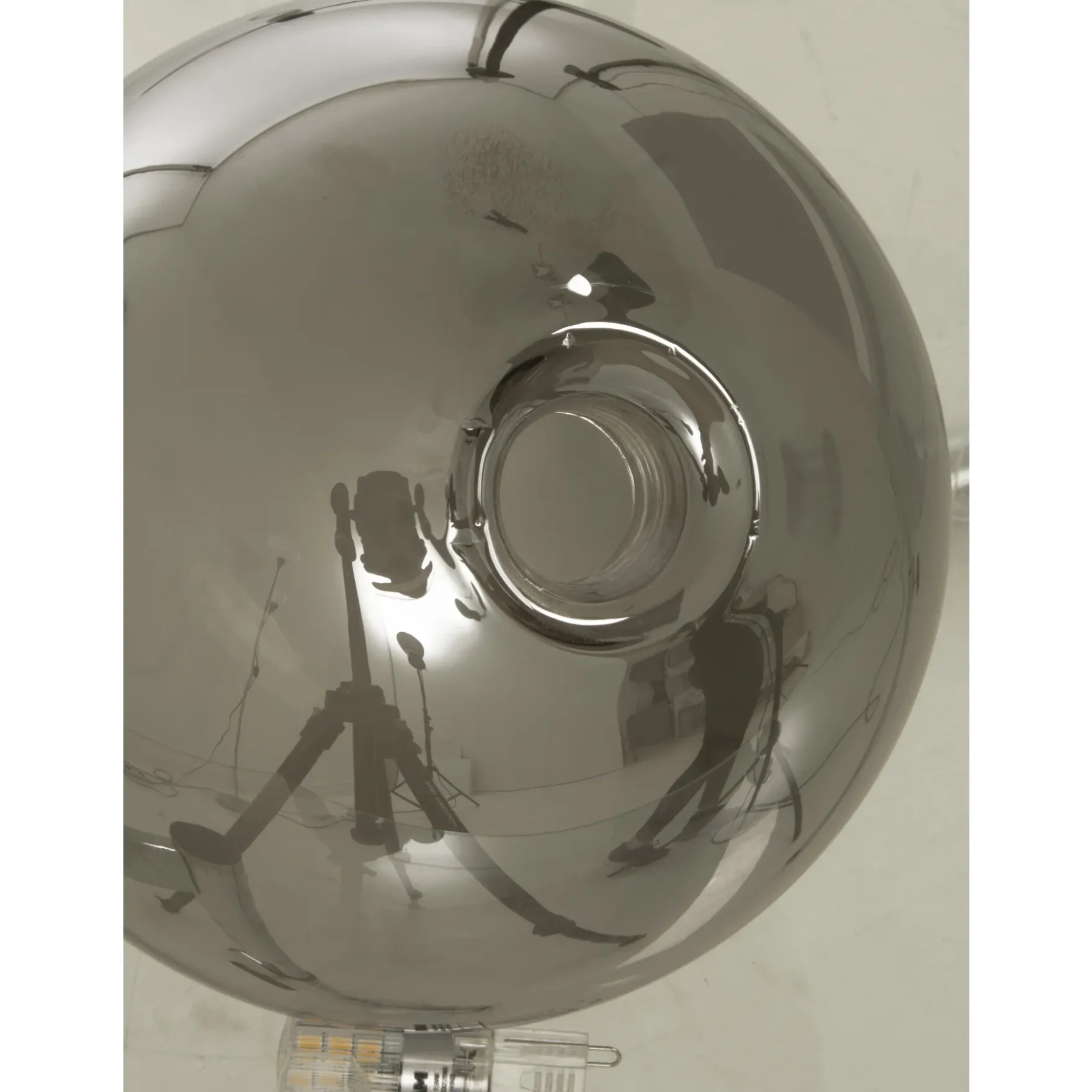 Molekyl bordlampe høy sort/sotet