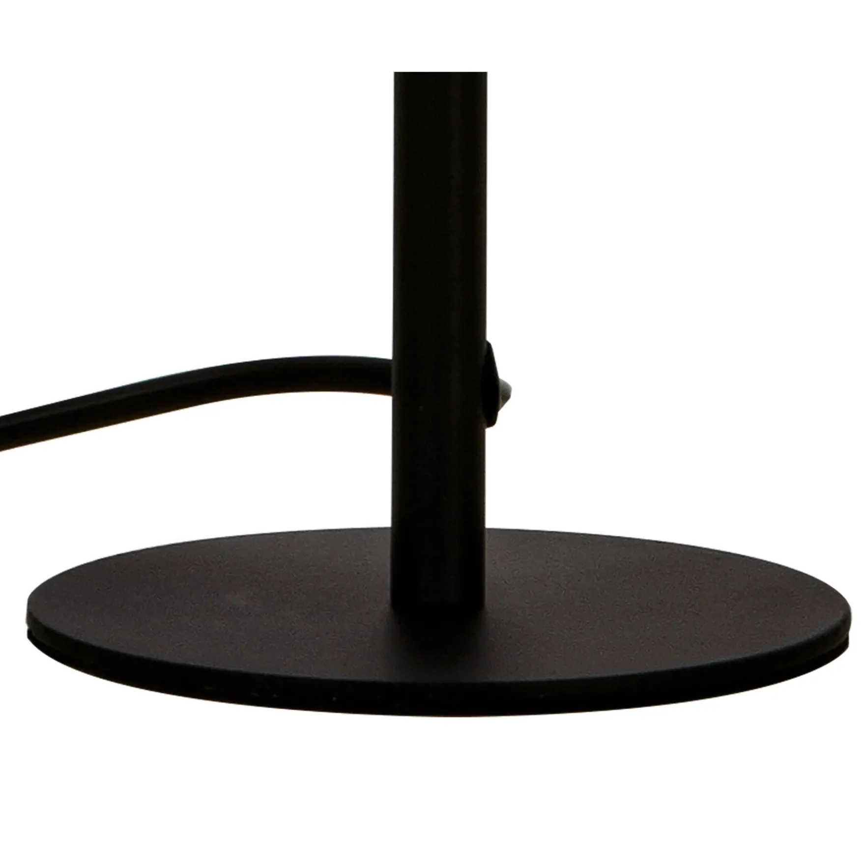Molekyl bordlampe høy sort/sotet