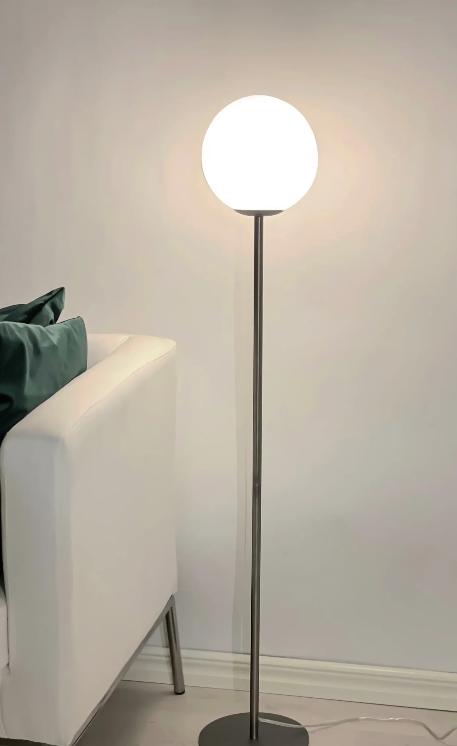 Molekyl gulvlampe tinn