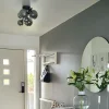 Molekyl 7-lys takplafond sort/sotet