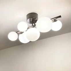 Molekyl 7-lys takplafond tinn/opal