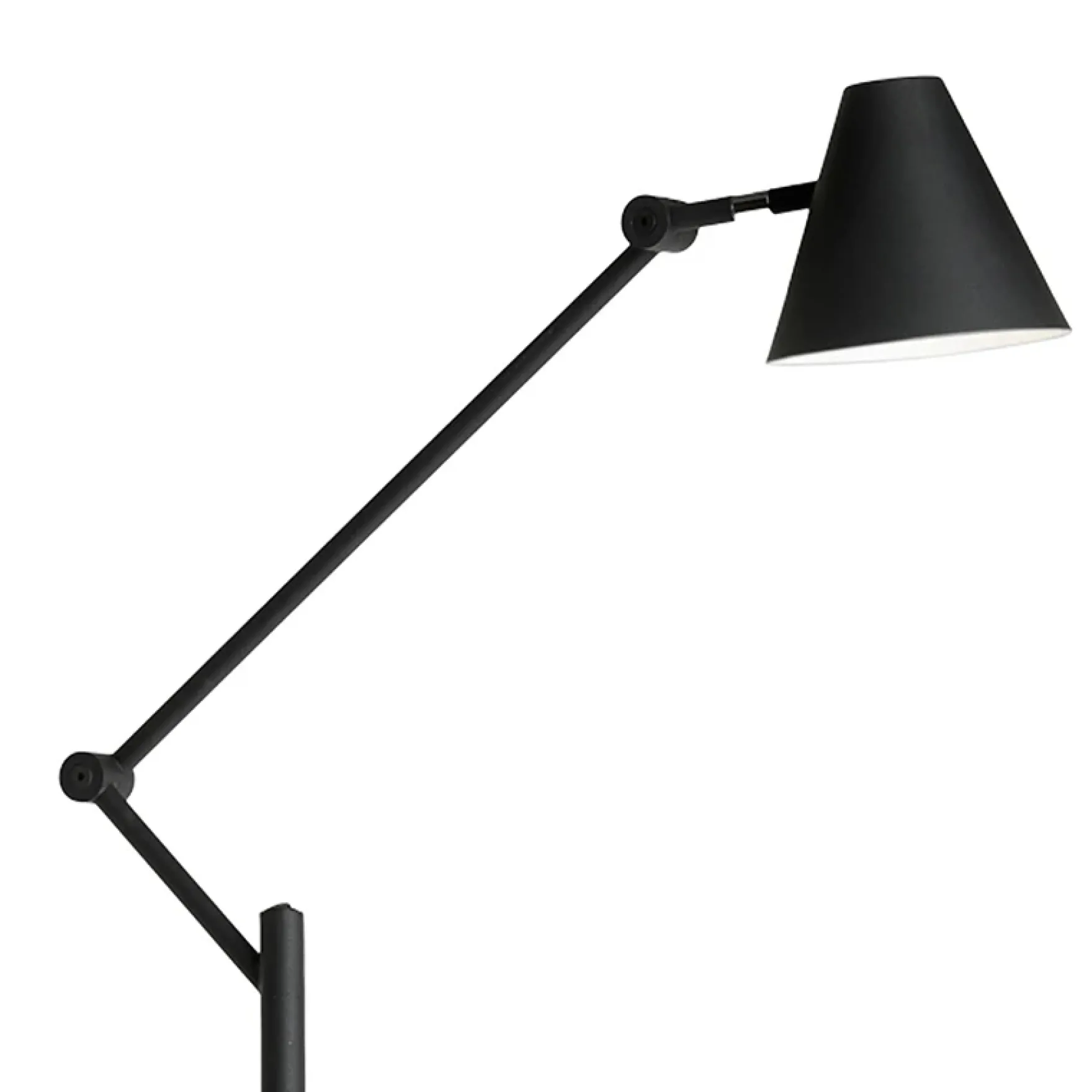 Montana gulvlampe sort/sand