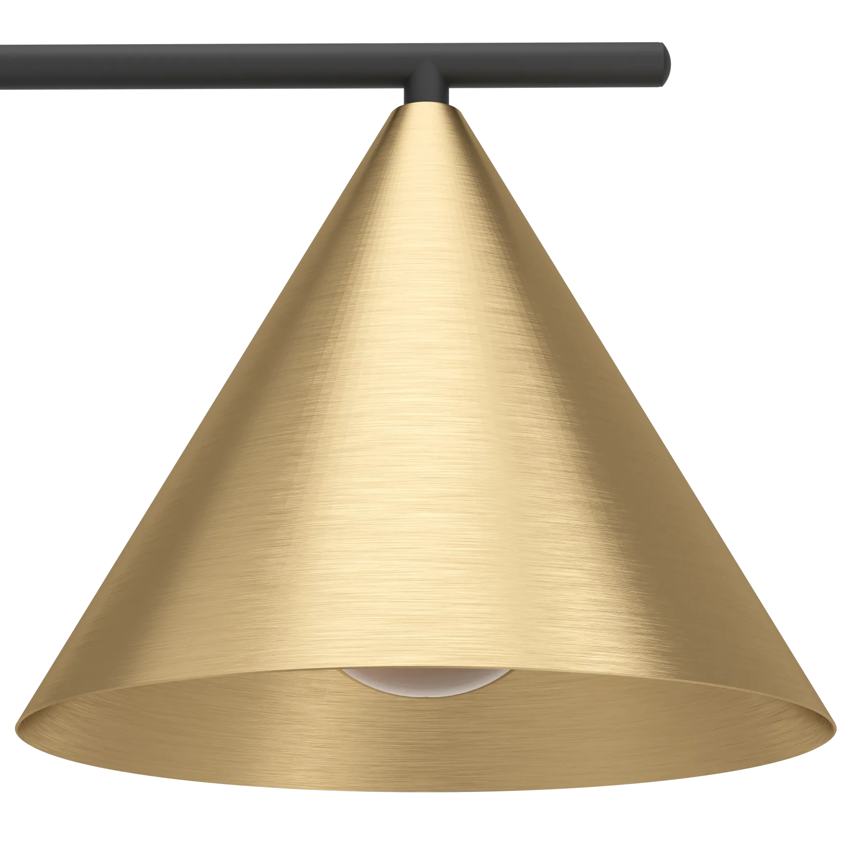 Narices gulvlampe E27 sort/messing