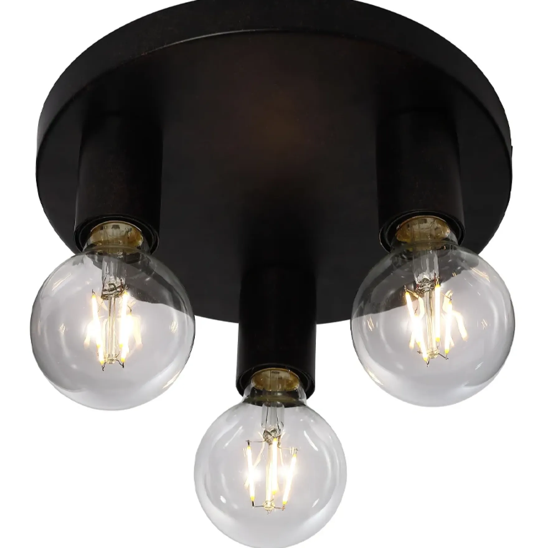 New Zealand taklampe sort/rust