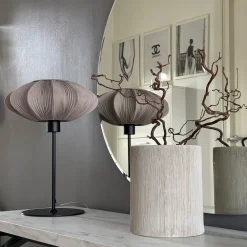 Noor bordlampe stor grå