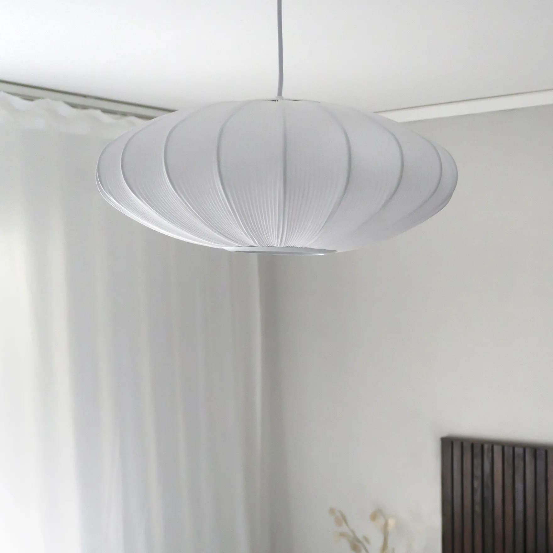 Noor takpendel Ø45cm hvit