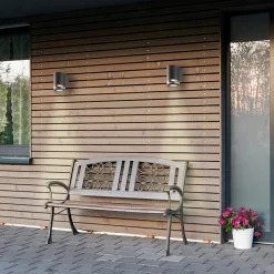 Nordmarka utelampe vegg antrasitt