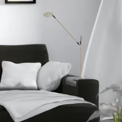 Orbit gulvlampe 7W silkegrå dimbar