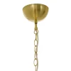 Orfeus 3-lys pendel messing