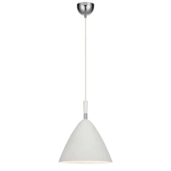 Osteria takpendel E27 hvit/krom