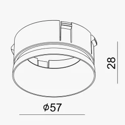 Oz cuff hvit