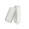 Oz mini K1 veggspot oval hvit