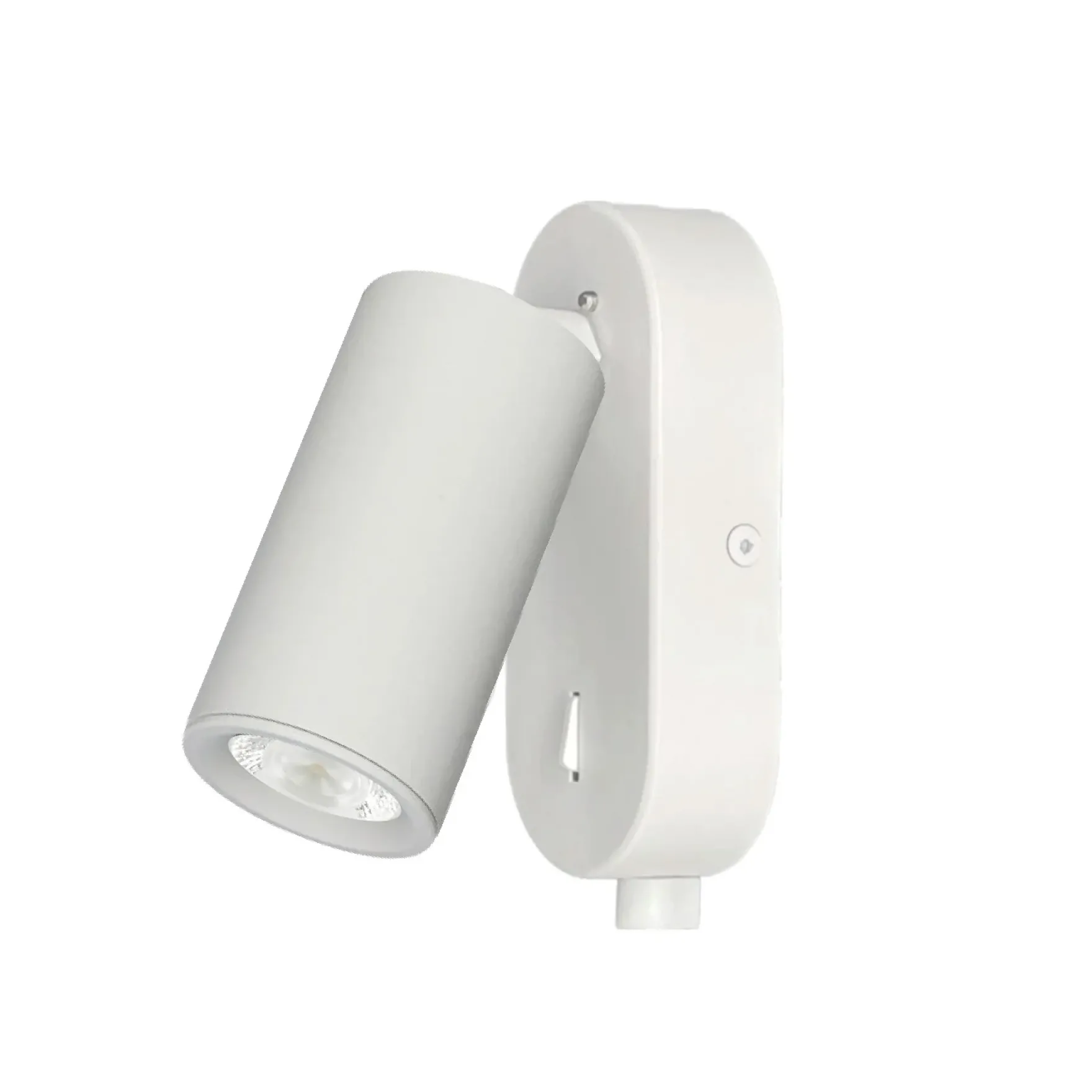 Oz mini K1 veggspot oval hvit