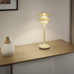 Picasso bordlampe H35cm light honey