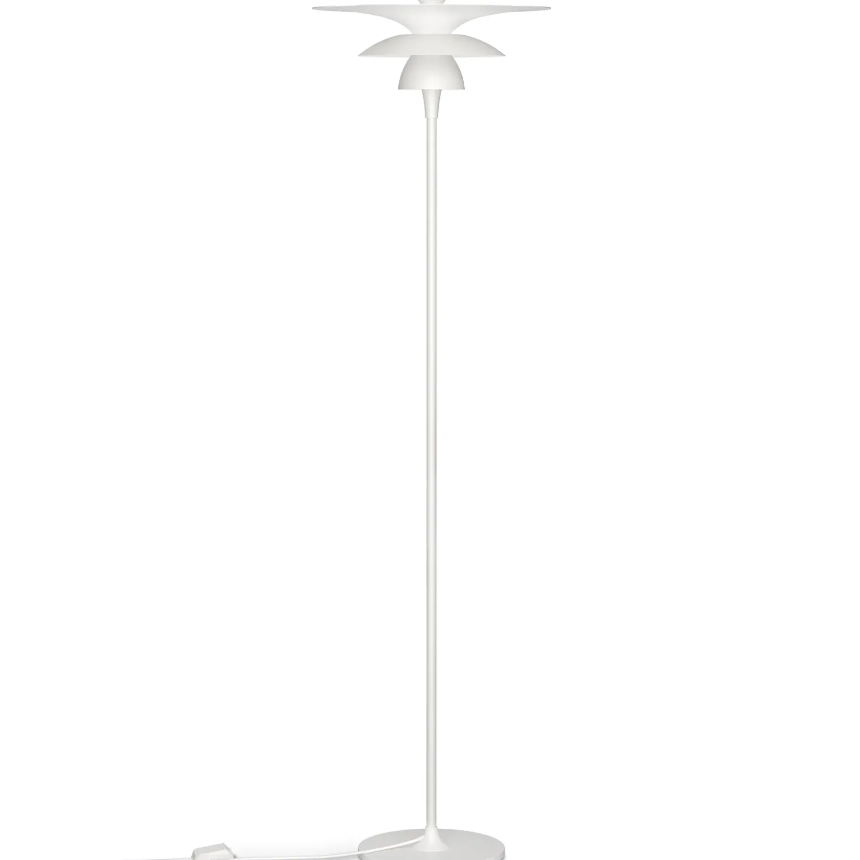 Picasso gulvlampe Ø38cm hvit